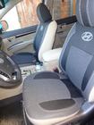 Hyundai Santa Fe 2 2006-2012 Coprisedi Auto (Similpelle↗Tessuto, Premium) foto 9