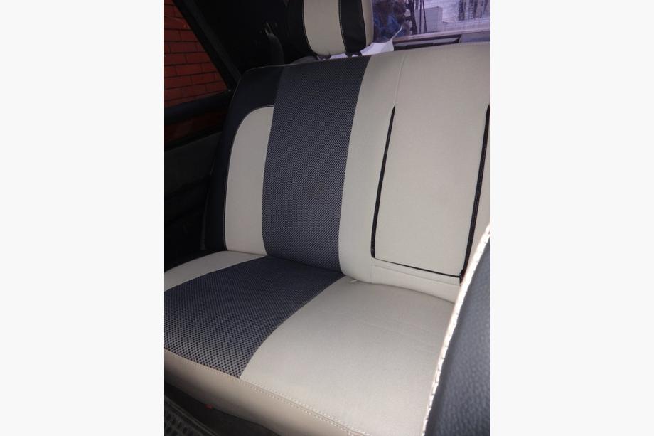 Mercedes E-class W124 1984–1997 Coprisedi Auto (Similpelle↗Tessuto, Premium) Foto 7