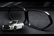 BMW X6 G06 2019–2027 Cornice griglia LRT (2023+, Carbonio) foto 2