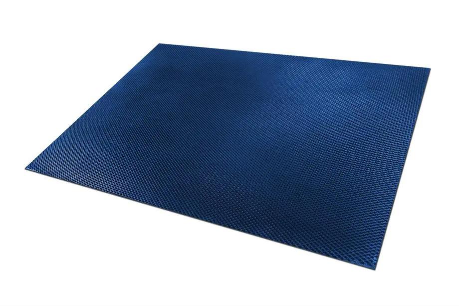 Foglio EVA per tappetini auto 150x235 (Motivo a rombi, Blu) Foto 1