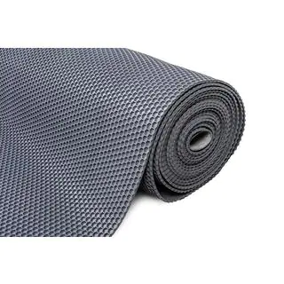 Foglio di gomma per tappetini 120x100 cm (Nido d'ape, grigio) foto 1