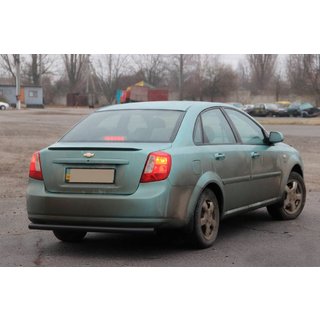 Protezione Posteriore AK002 Nero (42mm, Acciaio Inox) Chevrolet Lacetti 2003-2024 foto 3