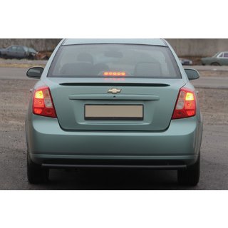 Protezione Posteriore AK002 Nero (42mm, Acciaio Inox) Chevrolet Lacetti 2003-2024 foto 2