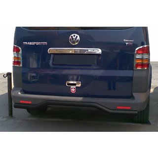 Roll Bar Posteriore Wave Nero (Acciaio Inox)