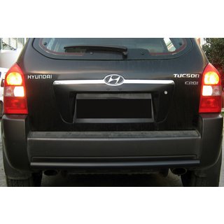 Barra Posteriore AK002 Nera (Acciaio Inox) Hyundai Tucson JM 2004- foto 1