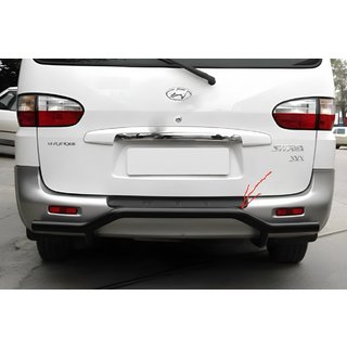 Barra Posteriore AK-005 Nera (Acciaio Inox) Hyundai H200, H1, Starex 1998-2007 foto 1