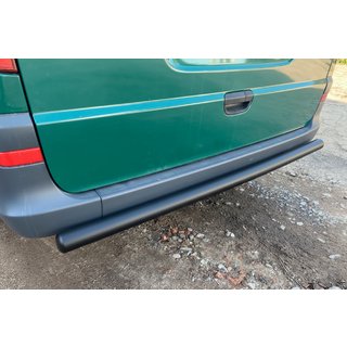 Barra Posteriore AK002 Nera (Acciaio Inox) Mercedes Vito W639 2004-2014 foto 4