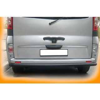 Protezione Posteriore AK002 Nero (Acciaio Inox) Nissan Primastar 2002-2014 foto 4