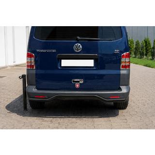 Roll Bar Posteriore Wave AK006 Nero (Acciaio Inox) Volkswagen T5 Caravelle 2004-2010