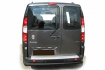 Fiat Doblo I 2005-2010 Barra Posteriore AK002 Nera (Acciaio Inox) foto 1