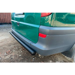 Barra Posteriore AK002 Nera (Acciaio Inox) Mercedes Viano 2004-2014 foto 1