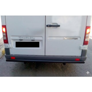 Barra Posteriore AK002 Nera (Acciaio Inox) Mercedes Sprinter W901/902/903/904/905 1995–2006