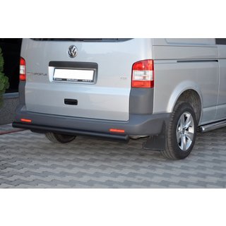Barra Posteriore AK002 Nera (Acciaio Inox) foto 3