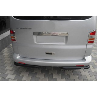 Angolari posteriori AK003 Nero (2 pz, acciaio inox) foto 1