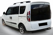 Opel Combo 2012-2018 Barra Posteriore Black (Acciaio Inox) foto 1
