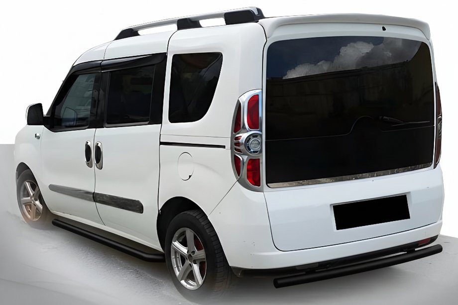 Opel Combo 2012-2018 Barra Posteriore Black (Acciaio Inox) Image