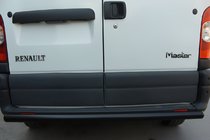 Opel Movano 2010-2021 Barra Posteriore Black (Acciaio Inox) foto 1