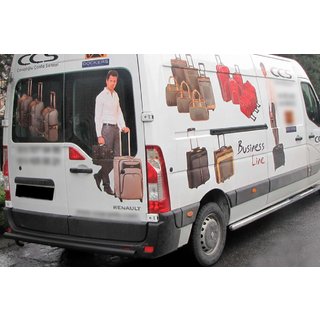 Barra Posteriore Black (Acciaio Inox) Opel Movano 2010-2021 foto 3