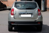 Renault Duster 2008–2017 Roll Bar Posteriore Dritto Black (Acciaio Inox) foto 3
