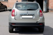 Dacia Duster 2008-2018 Roll Bar Posteriore Dritto Black (Acciaio Inox) foto 2