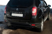 Dacia Duster 2008-2018 Roll Bar Posteriore Dritto Black (Acciaio Inox) foto 5