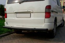 Toyota HiAce Roll Bar Posteriore Black (Acciaio Inox) foto 1