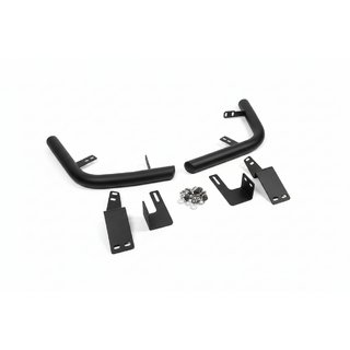 Angolari posteriori AK003 Nero (2 pz, acciaio inox) Toyota Land Cruiser Prado 120 2002-2009 foto 2