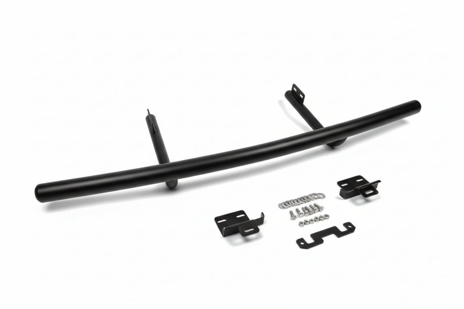 Volkswagen T4 Transporter 1990-2003 Barra Posteriore AK002 Nera (Acciaio Inox) Foto 6