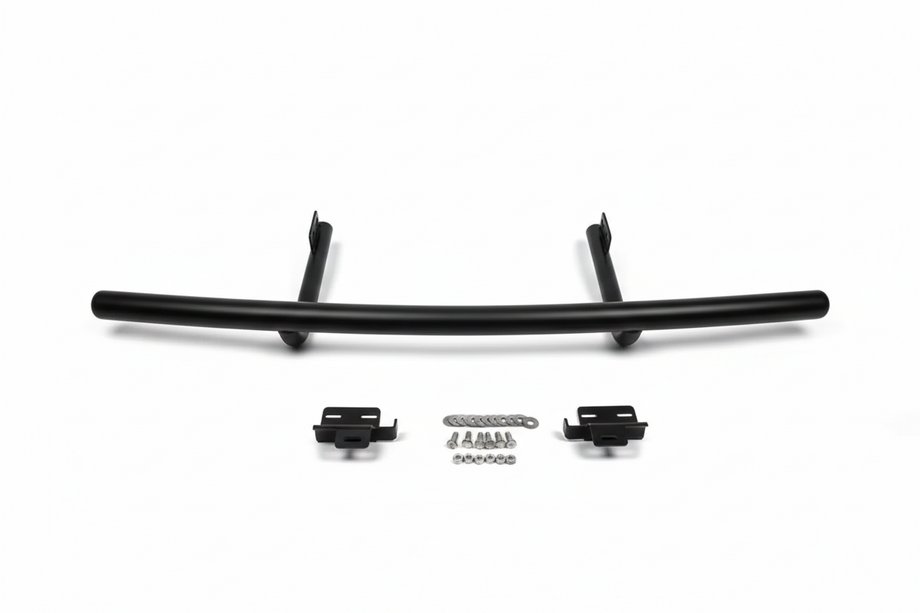 Volkswagen T4 Transporter 1990-2003 Barra Posteriore AK002 Nera (Acciaio Inox) Foto 3