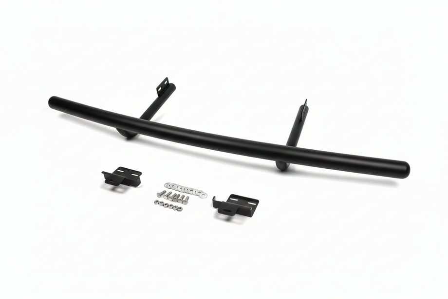 Volkswagen T4 Transporter 1990-2003 Barra Posteriore AK002 Nera (Acciaio Inox) Foto 7