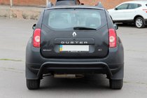 Renault Duster 2008–2017 Roll bar posteriore Black (acciaio inox) foto 2