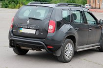 Renault Duster 2008–2017 Roll bar posteriore Black (acciaio inox) foto 3