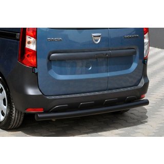 Barra Posteriore AK002 Nera (Acciaio Inox) foto 1