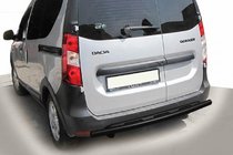 Dacia Dokker 2013-2022 Barra Posteriore AK002 Nera (Acciaio Inox) foto 2