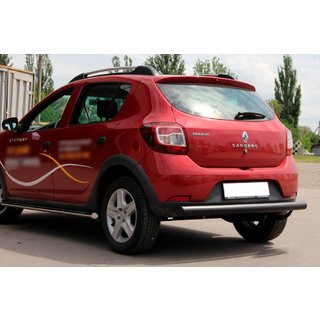 Barra Posteriore AK002 Nera (Acciaio Inox) Dacia Sandero 2013-2020 foto 2