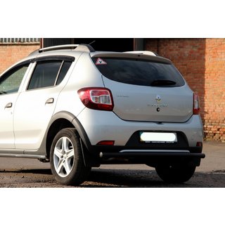 Barra Posteriore AK002 Nera (Acciaio Inox) Dacia Sandero 2013-2020 foto 3