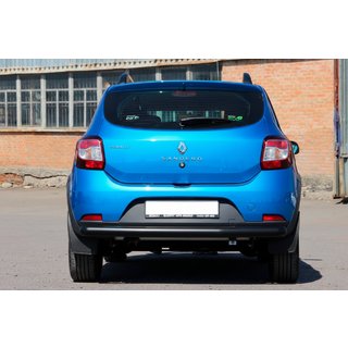 Barra Posteriore AK002 Nera (Acciaio Inox) Dacia Sandero 2013-2020 foto 4