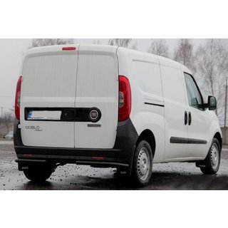 Angolari posteriori AK003 Nero (acciaio inox) Fiat Doblo II 2010-2022 foto 2