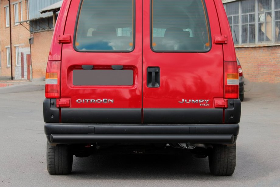 Citroen Jumpy 1996-2007 Roll Bar Posteriore Black (Acciaio Inox) Image