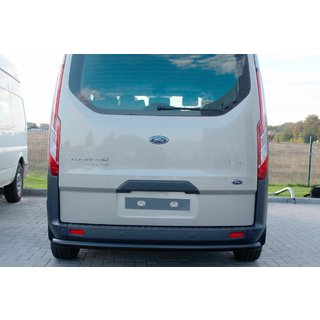 Barra Posteriore AK002 Nera (Acciaio Inox) Ford Custom 2013-2022 foto 4