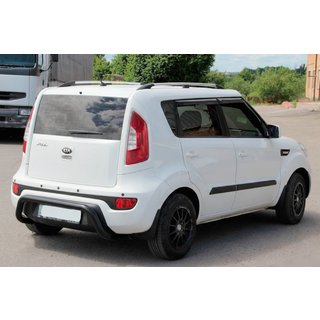 Barra Posteriore AK002 Nera (Acciaio Inox) Kia Soul I 2008-2013 foto 2