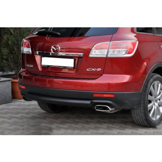 Barra Posteriore AK002 Nera (Acciaio Inox) Mazda CX-9 2007-2016 foto 1
