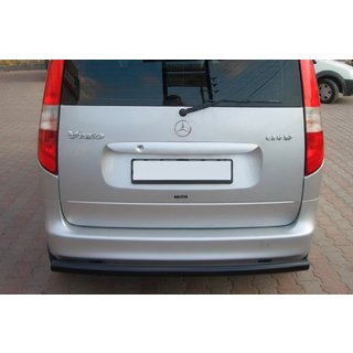 Paraurti posteriore Black (acciaio inox) Mercedes Vaneo W414 2001-2005 foto 1