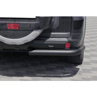Barra Posteriore AK003 Nera (Acciaio Inox) Mitsubishi Pajero Wagon IV 2006-2021 foto 2