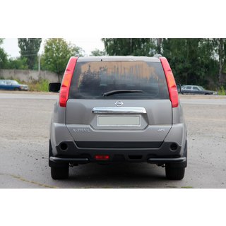 Angolari Posteriori AK003 Nero (2 pz, Acciaio Inox) Nissan X-trail T31 2007-2014 foto 3