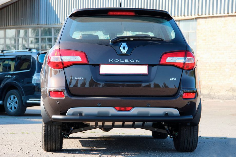 Renault Koleos 2008-2016 Barra Posteriore AK002 Nera (Acciaio Inox) Foto 3