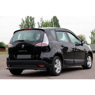 Barra Posteriore AK002 Nera (Acciaio Inox) Renault Scenic/Grand 2009-2016 foto 2