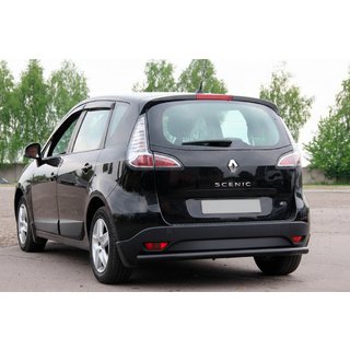 Barra Posteriore AK002 Nera (Acciaio Inox) Renault Scenic/Grand 2009-2016 foto 3