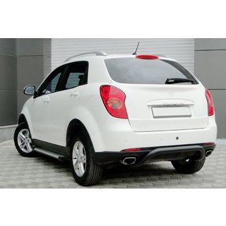 Roll Bar Posteriore AK006 Nero (Acciaio Inox) SsangYong Korando 2010-2019