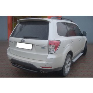 Barra Posteriore AK002 Nera (Acciaio Inox) Subaru Forester 2008-2013 foto 1